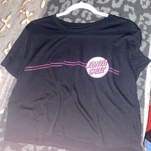 Santa Cruz Cropped Tee